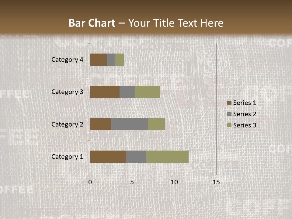 Burlap Seed Love PowerPoint Template