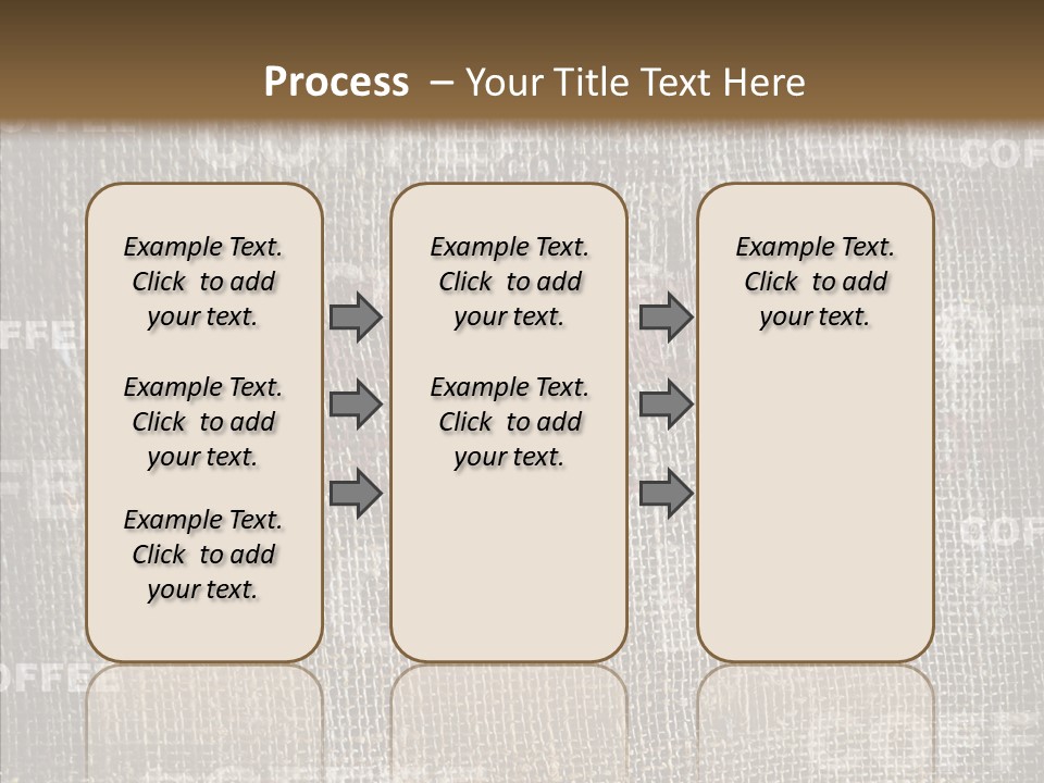 Burlap Seed Love PowerPoint Template