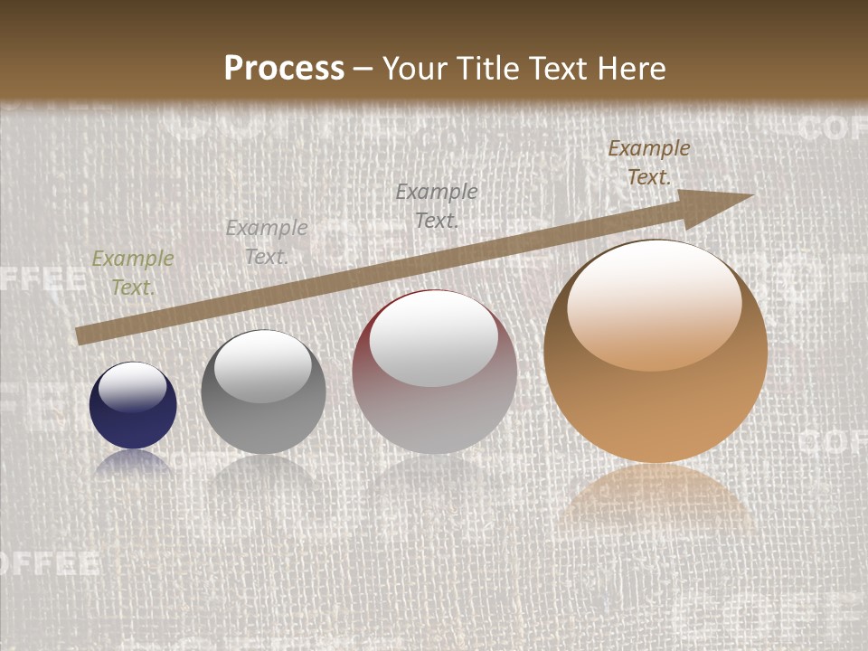 Burlap Seed Love PowerPoint Template