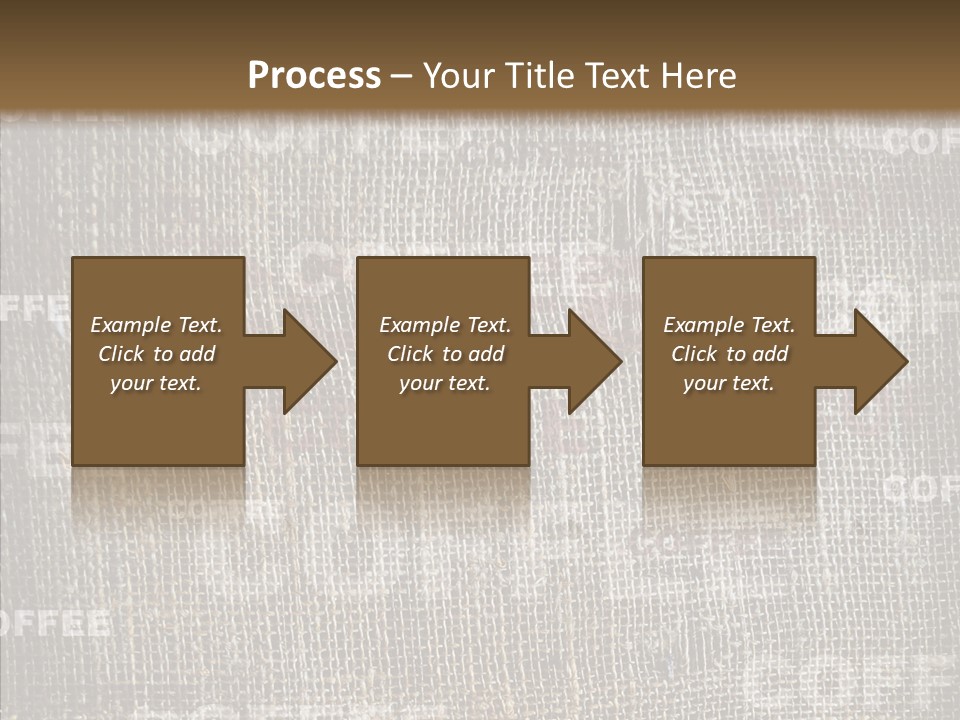 Burlap Seed Love PowerPoint Template