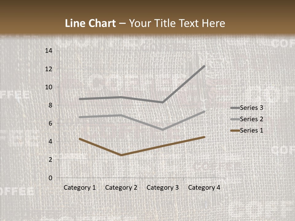 Burlap Seed Love PowerPoint Template