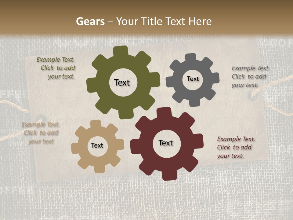 Seed Sepia Parchment PowerPoint Template