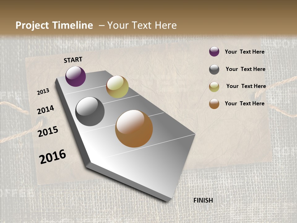 Seed Sepia Parchment PowerPoint Template