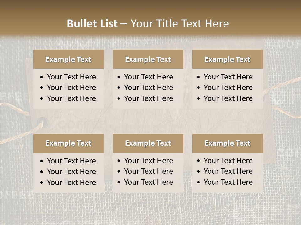 Seed Sepia Parchment PowerPoint Template