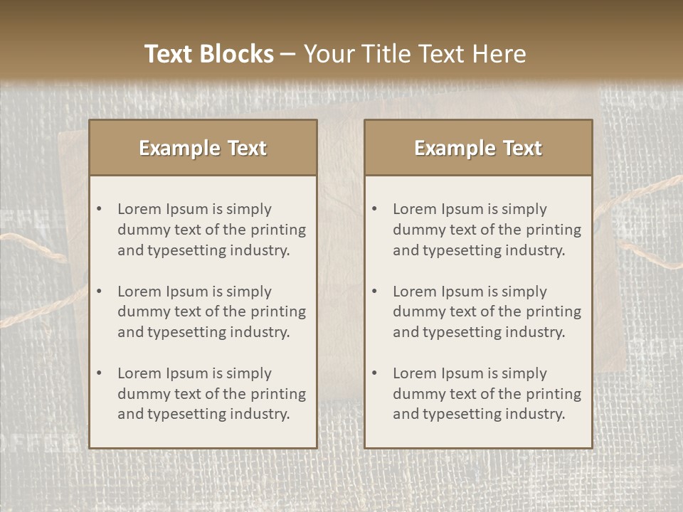 Seed Sepia Parchment PowerPoint Template