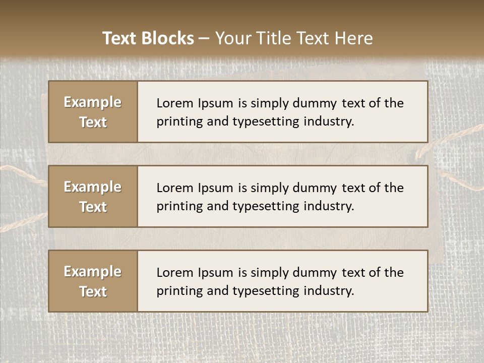 Seed Sepia Parchment PowerPoint Template