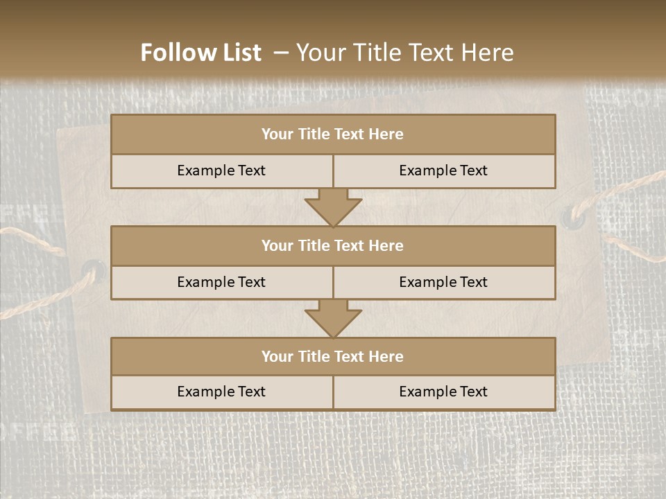 Seed Sepia Parchment PowerPoint Template