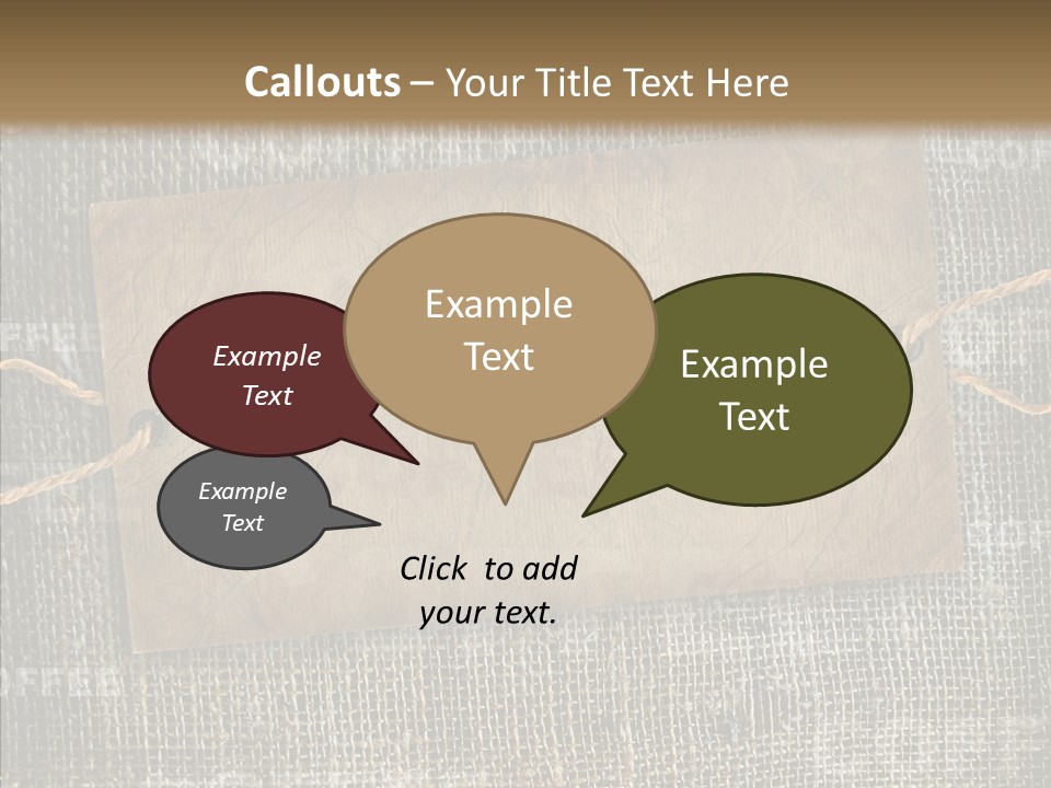 Seed Sepia Parchment PowerPoint Template