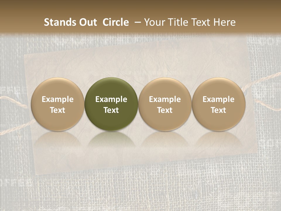 Seed Sepia Parchment PowerPoint Template