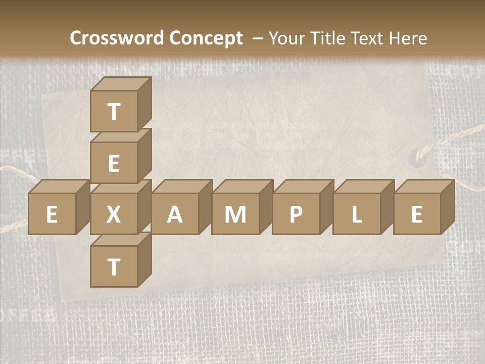 Seed Sepia Parchment PowerPoint Template