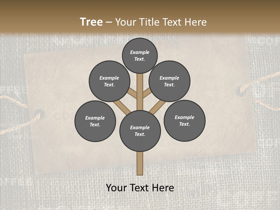 Seed Sepia Parchment PowerPoint Template