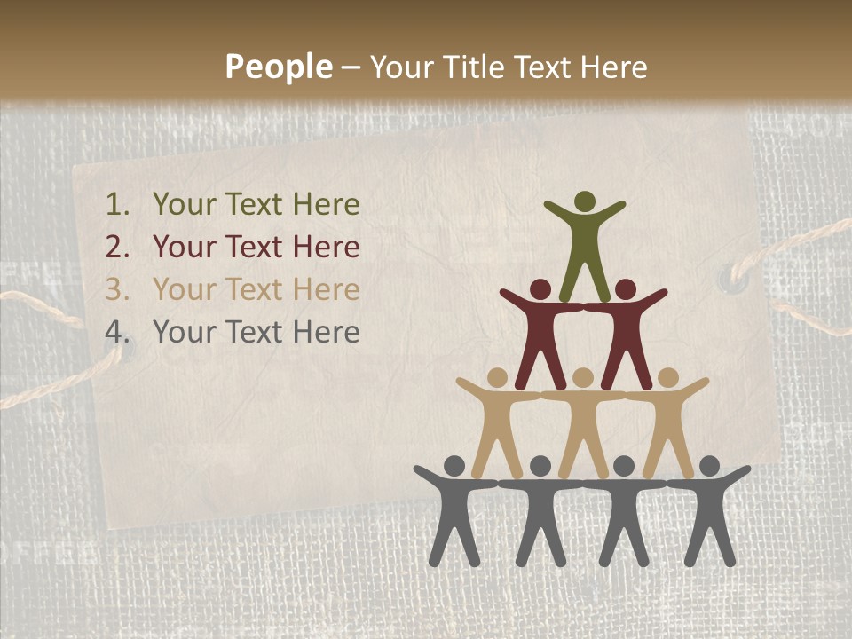 Seed Sepia Parchment PowerPoint Template