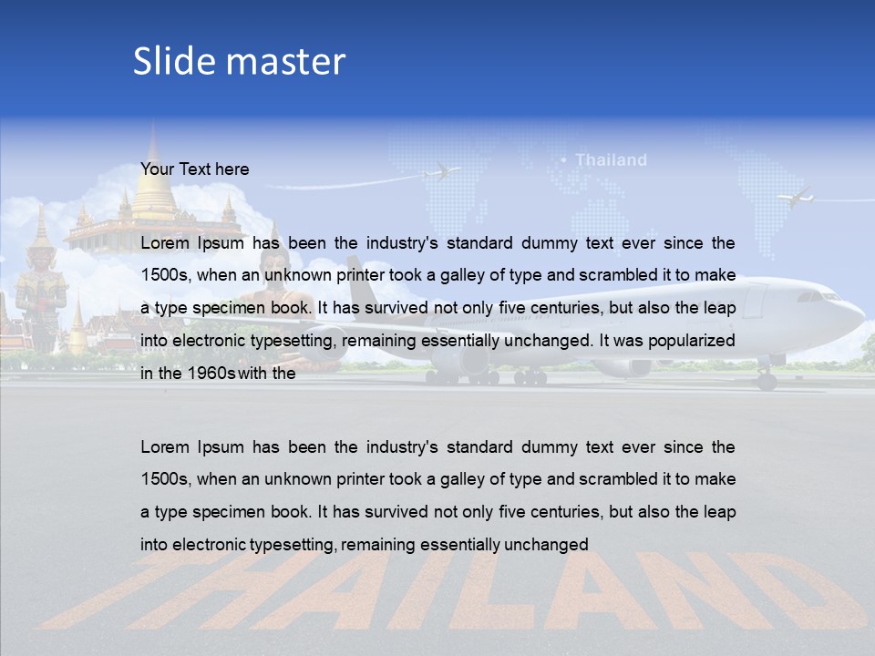 Bright Print Rural PowerPoint Template