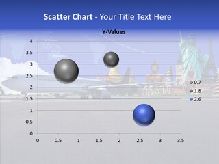 Visit Usa Aircraft PowerPoint Template