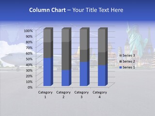 Visit Usa Aircraft PowerPoint Template