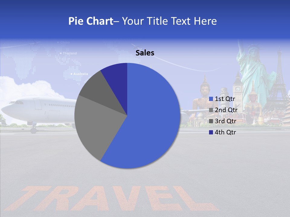 Boeing Trip London PowerPoint Template