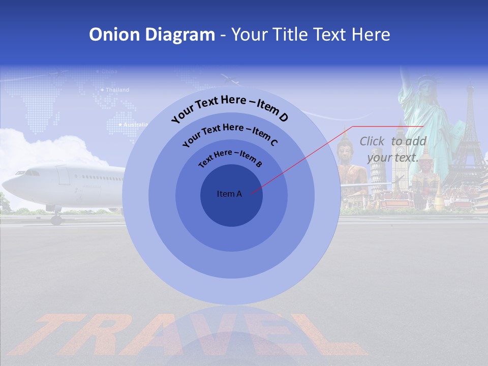 Boeing Trip London PowerPoint Template