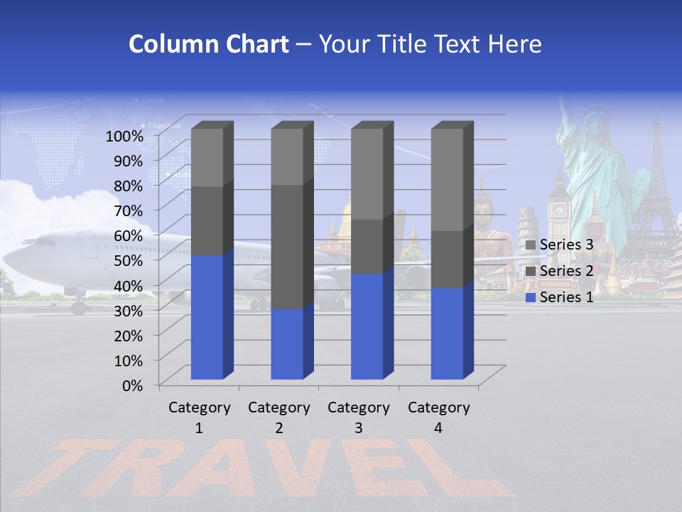 Boeing Trip London PowerPoint Template