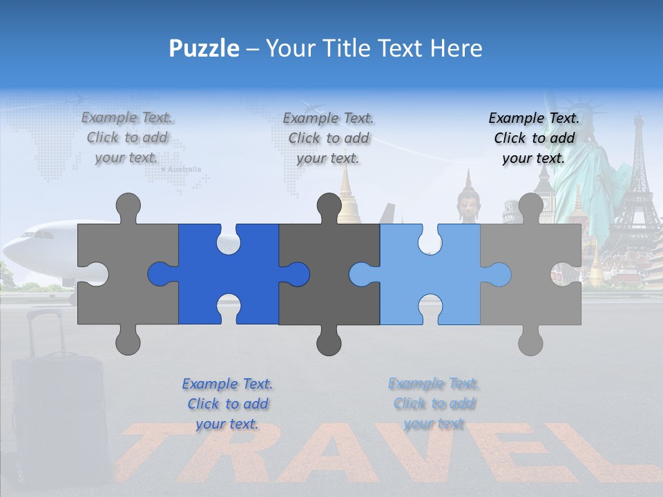Tower Travel Boeing PowerPoint Template