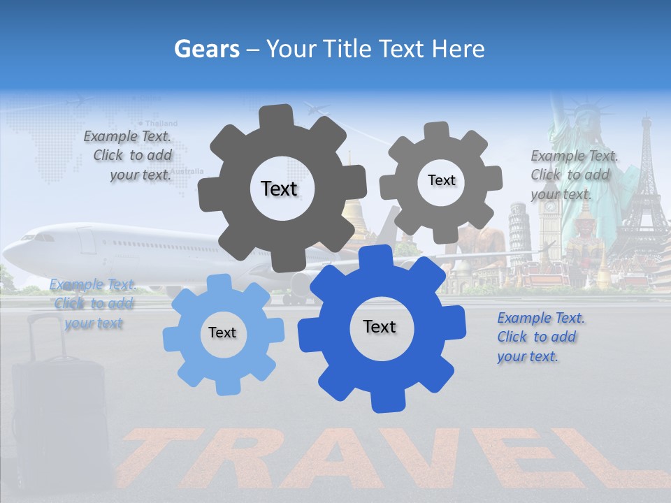 Tower Travel Boeing PowerPoint Template