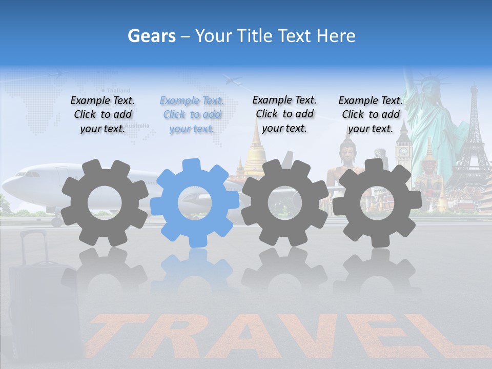 Tower Travel Boeing PowerPoint Template