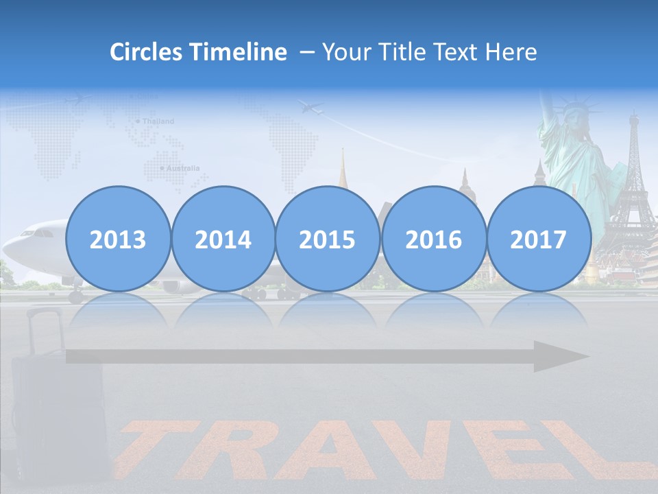 Tower Travel Boeing PowerPoint Template