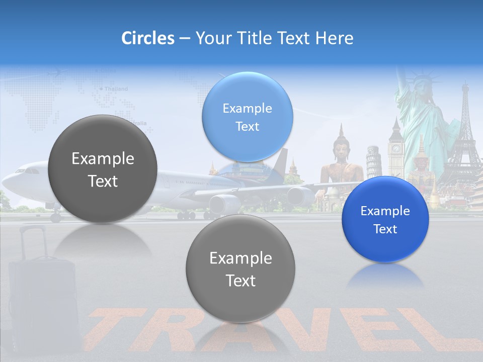 Tower Travel Boeing PowerPoint Template