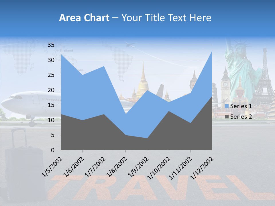 Tower Travel Boeing PowerPoint Template