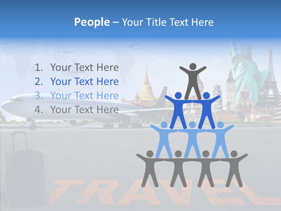 Tower Travel Boeing PowerPoint Template