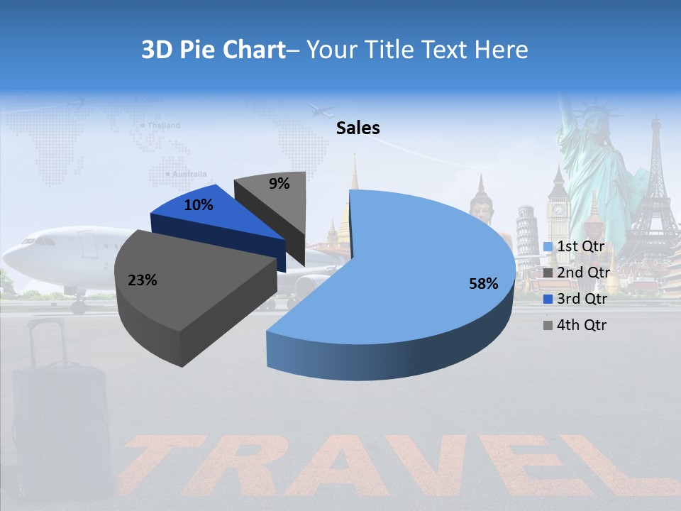 Tower Travel Boeing PowerPoint Template