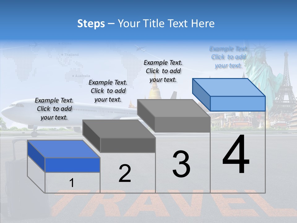 Tower Travel Boeing PowerPoint Template