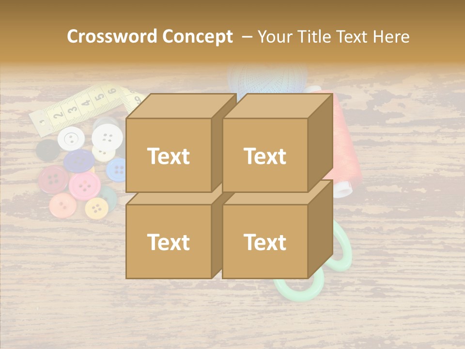 Ball Button Coil PowerPoint Template
