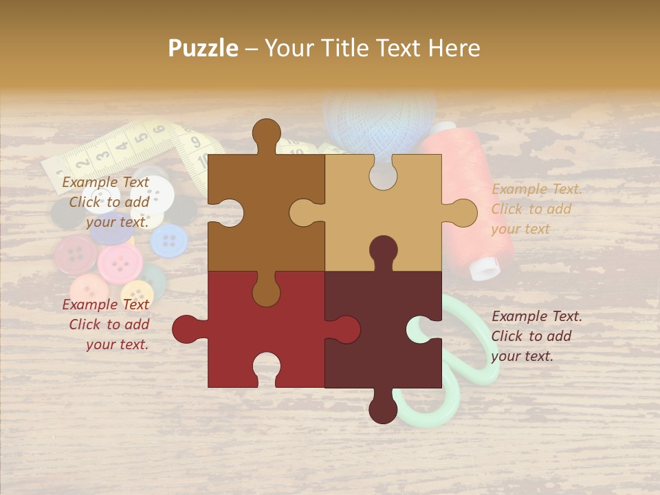 Ball Button Coil PowerPoint Template