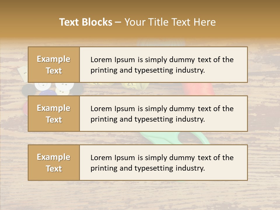 Ball Button Coil PowerPoint Template