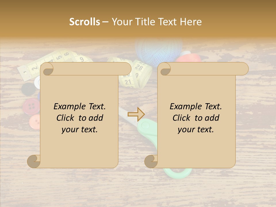 Ball Button Coil PowerPoint Template