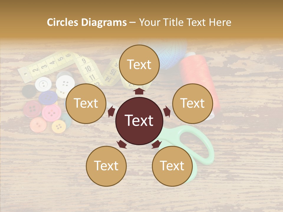 Ball Button Coil PowerPoint Template