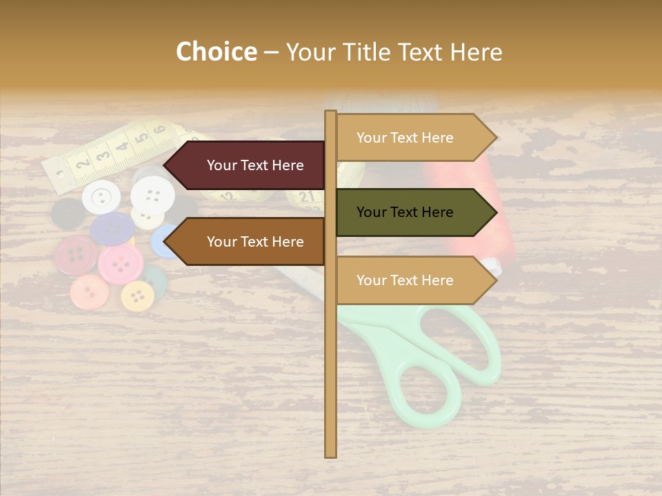 Ball Button Coil PowerPoint Template
