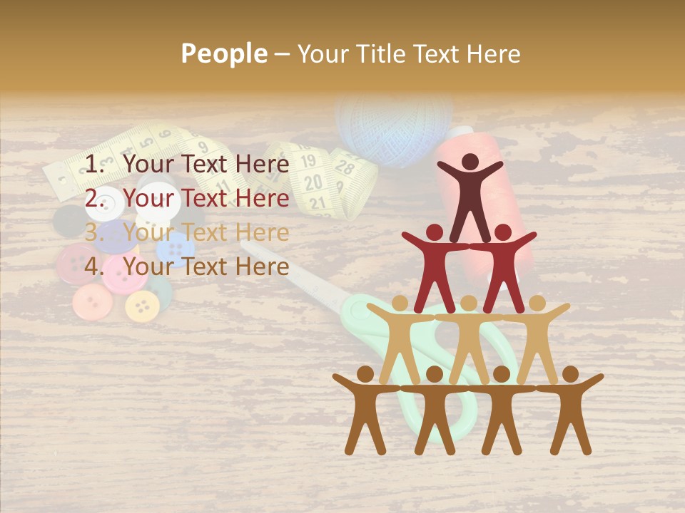 Ball Button Coil PowerPoint Template