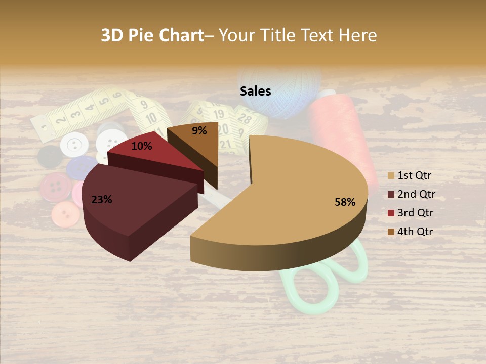 Ball Button Coil PowerPoint Template