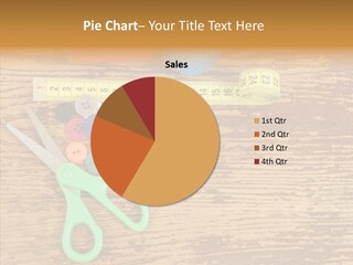 String Repair Button PowerPoint Template