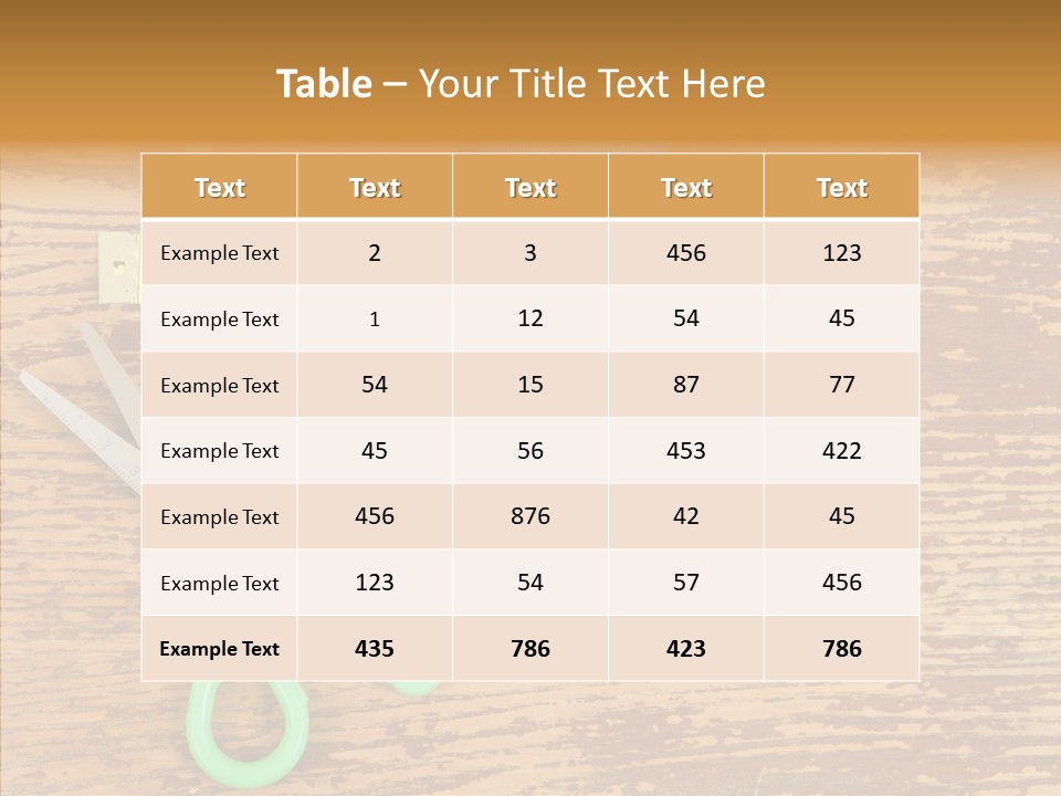 String Repair Button PowerPoint Template