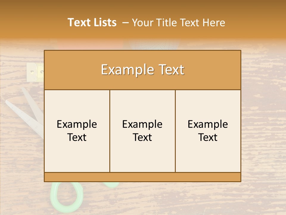 String Repair Button PowerPoint Template