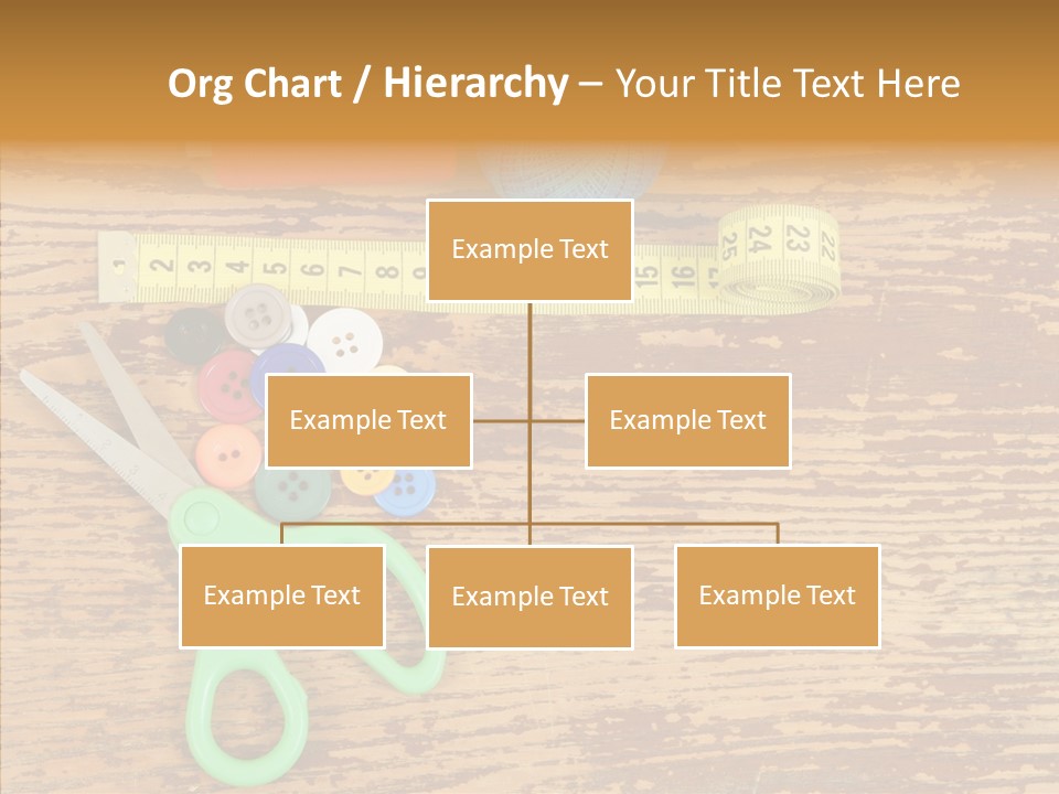 String Repair Button PowerPoint Template