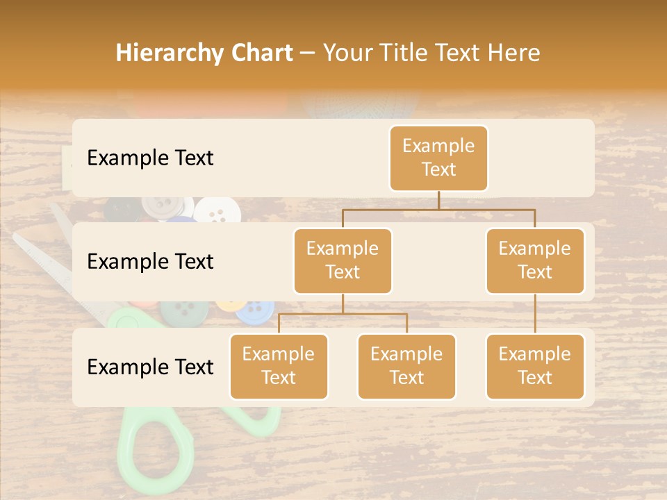 String Repair Button PowerPoint Template