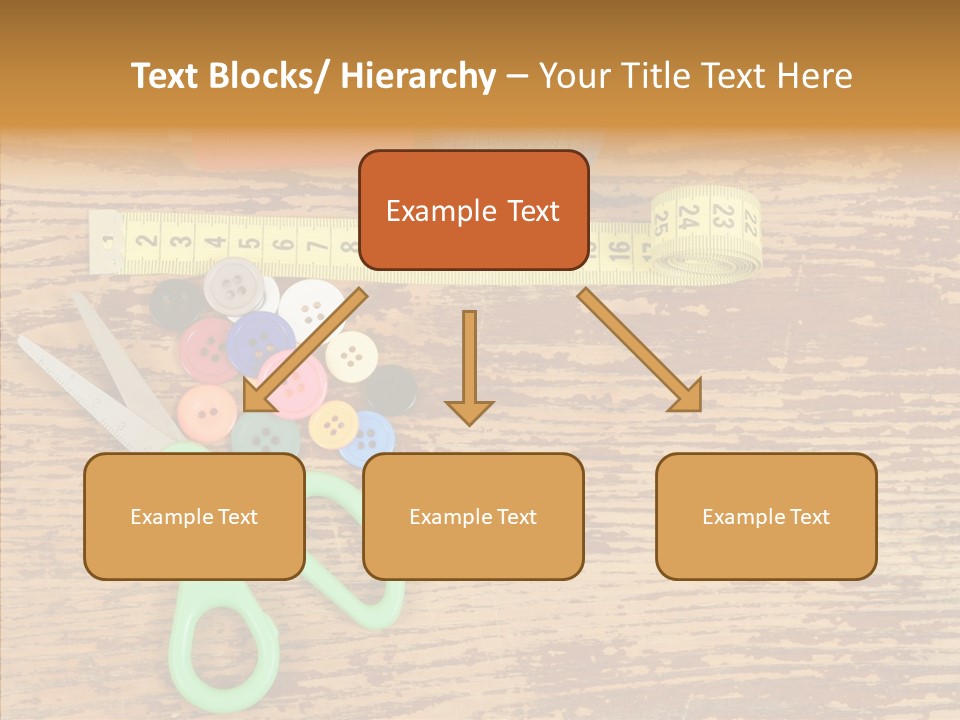 String Repair Button PowerPoint Template