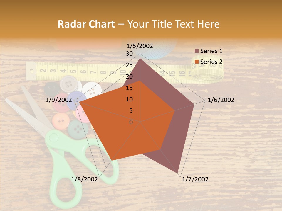 String Repair Button PowerPoint Template