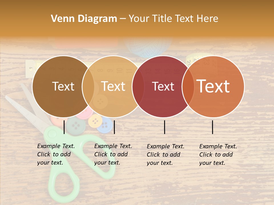 String Repair Button PowerPoint Template