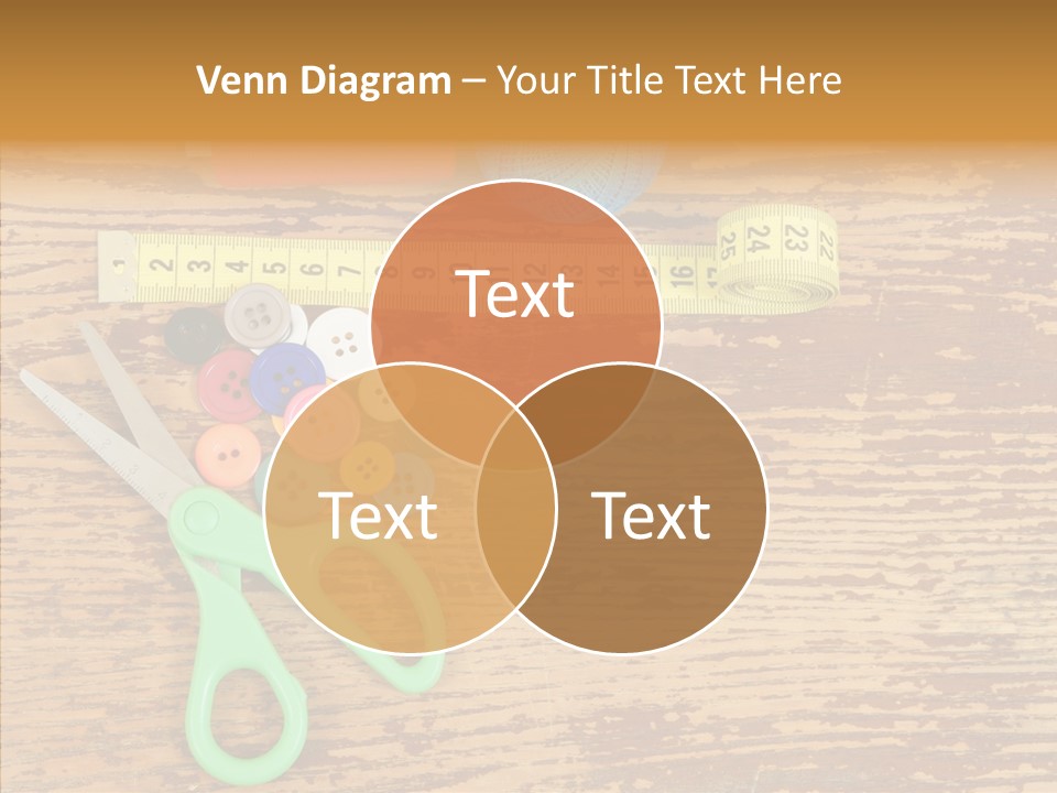 String Repair Button PowerPoint Template