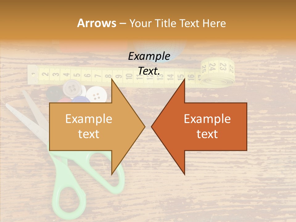 String Repair Button PowerPoint Template
