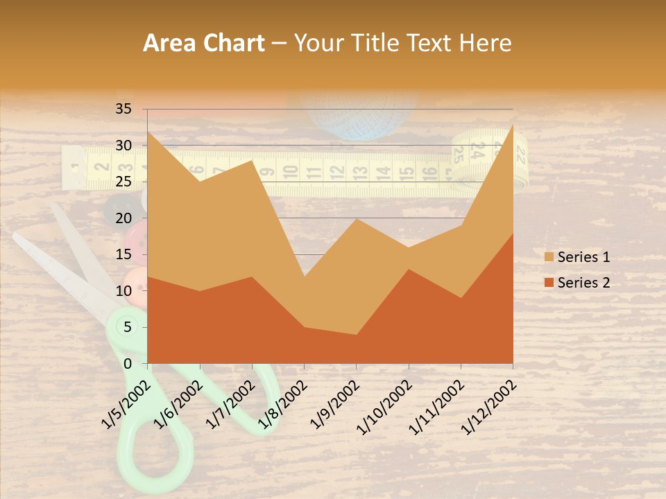 String Repair Button PowerPoint Template